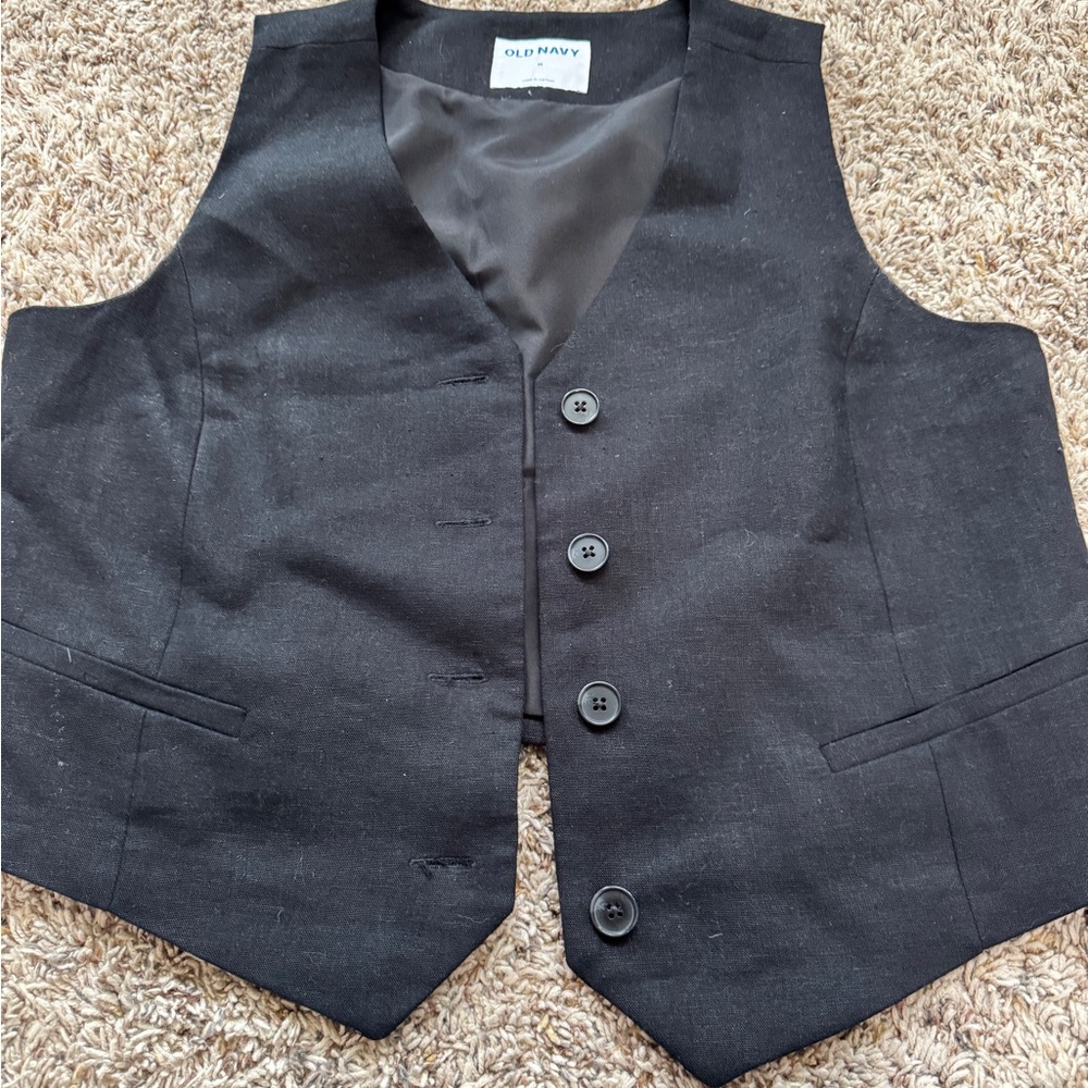 Old Navy Black Women's Vest